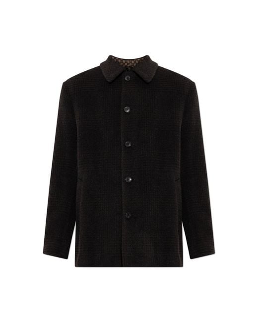 Etro Black Wool Jacket for men
