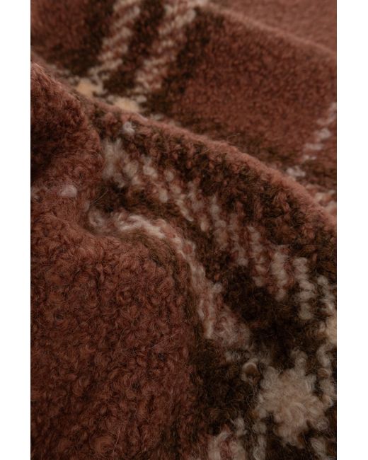 Burberry Brown Wool Scarf