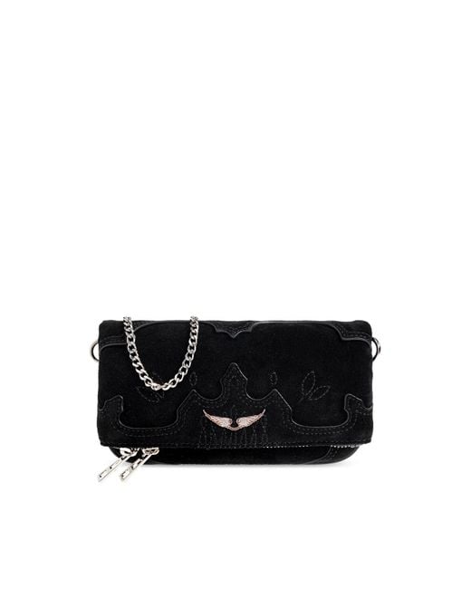 Zadig & Voltaire Black 'Rock Nano' Bag