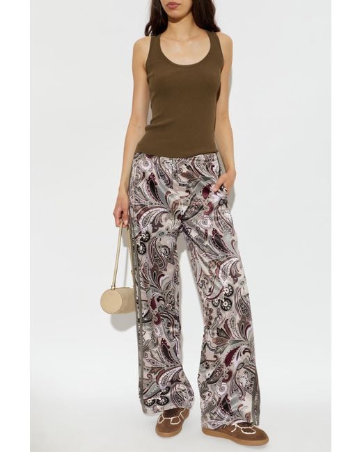 Adidas Originals White Patterned Trousers