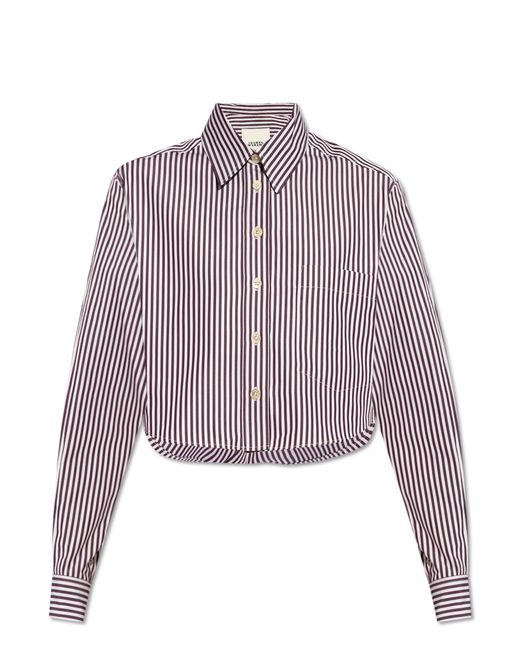 Isabel Marant Purple Shirt 'Fleora'