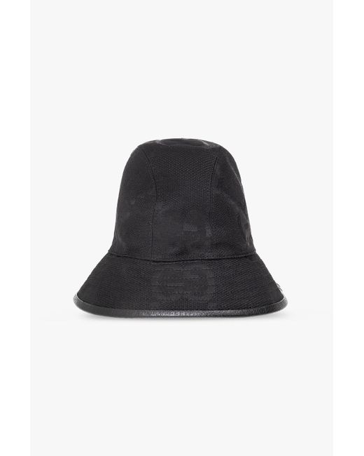 Gucci Bucket Hat With Monogram in Black for Men Lyst