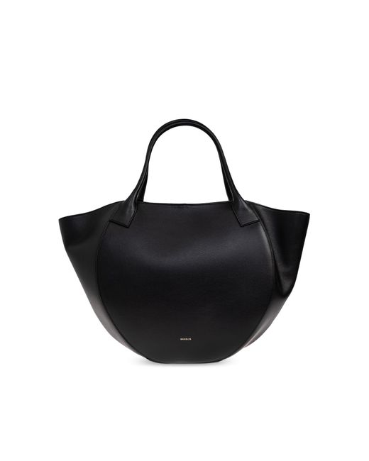 Wandler Black "Hortensia" Shopper Bag