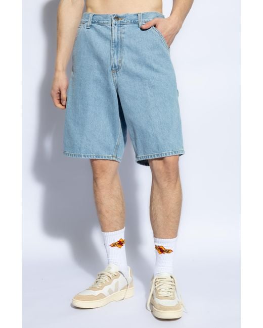 Carhartt Blue Cargo Shorts for men