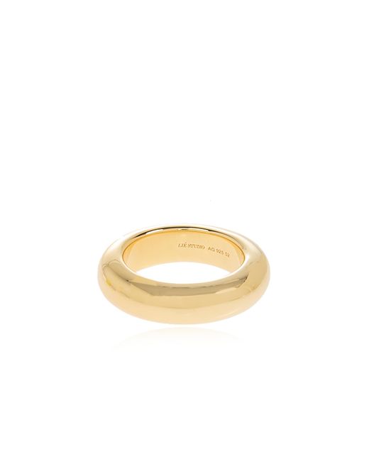 LIE STUDIO Metallic "Evie" Ring