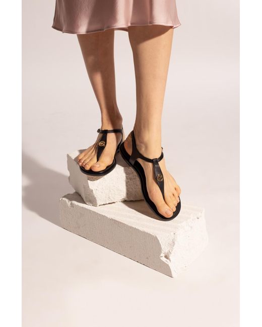MICHAEL Michael Kors Black 'mallory' Sandals