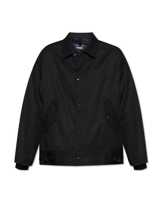 Comme des Garçons Black Jacket With Pockets for men