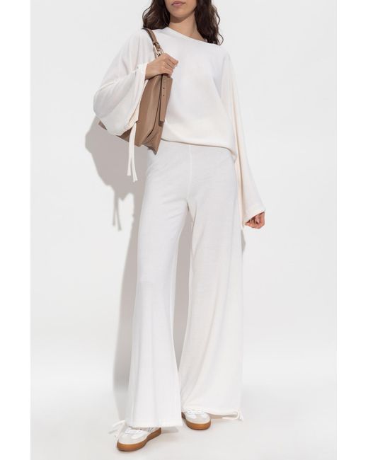Max Mara White Trousers 'Nigeria'