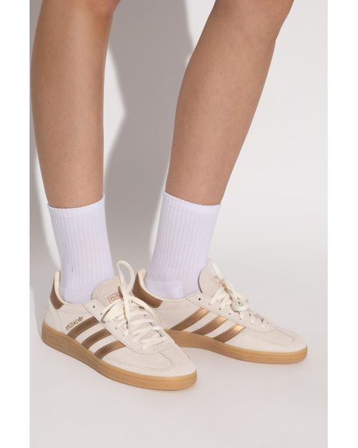 Adidas Originals White Sports Shoes "Handball Spezial W"