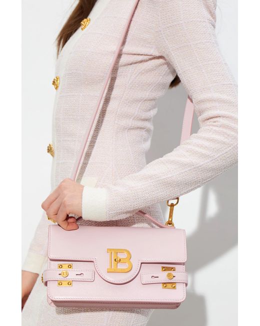 Balmain Pink Handbag 'B-Buzz 24'