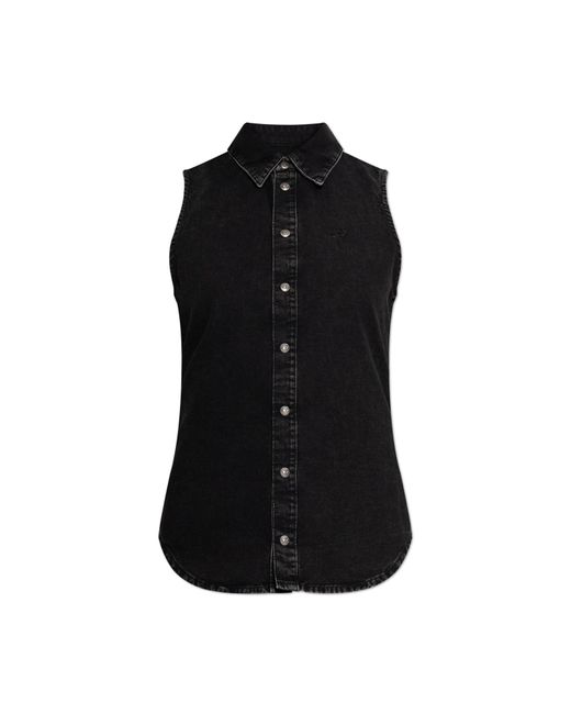 DIESEL Black 'De-Eazy-Sl' Shirt