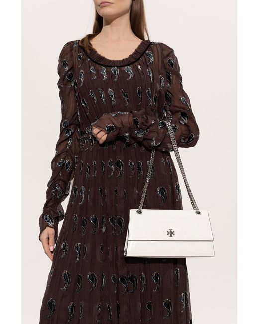 Tory Burch White Shoulder Bag "Kira"