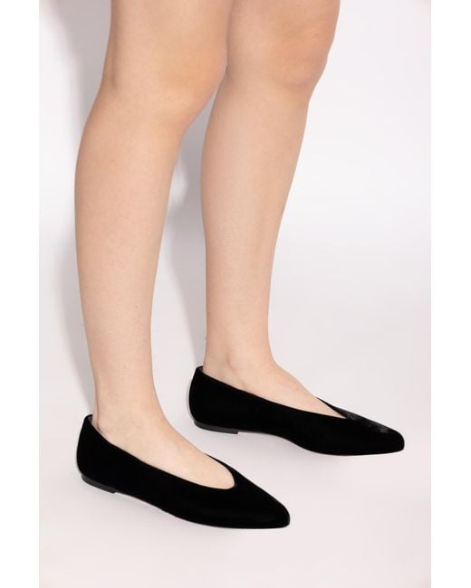 Neous Black Ballet Flats 'Beid'
