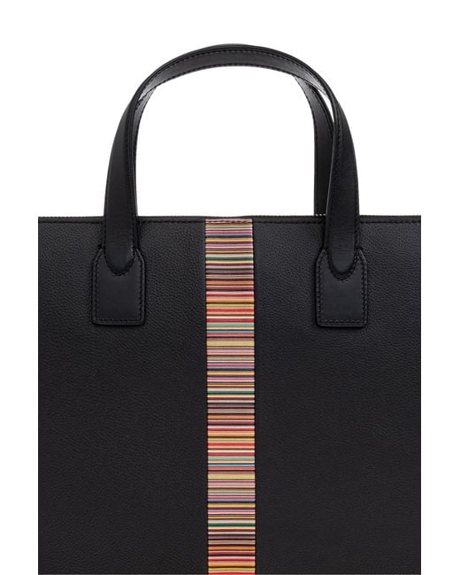 Paul Smith Black Handheld Document Bag for men