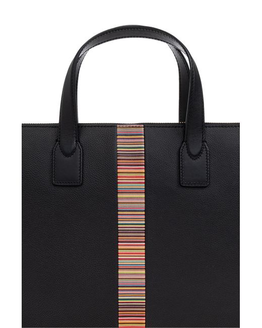 Paul Smith Black Handheld Document Bag for men