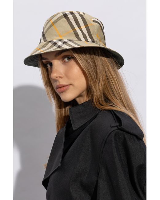 Burberry Black Double-Sided Hat
