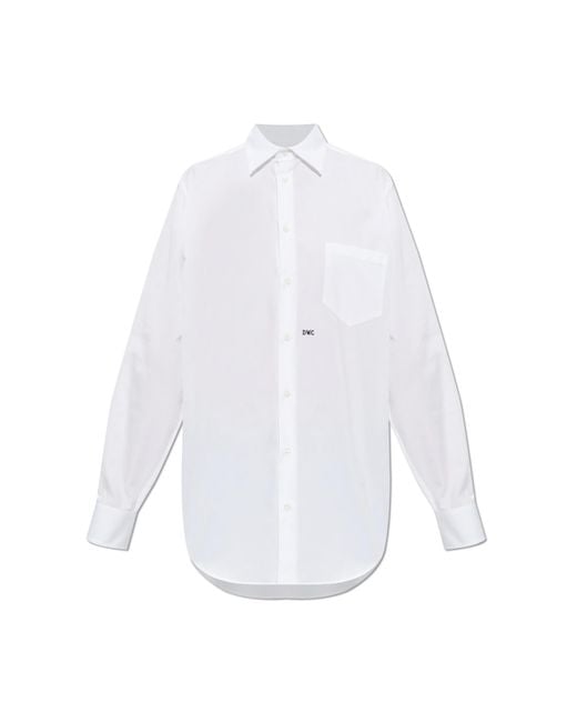 DSquared² White Shirt With Pocket