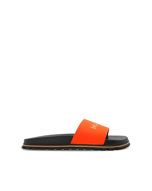 Orange and deals black slides