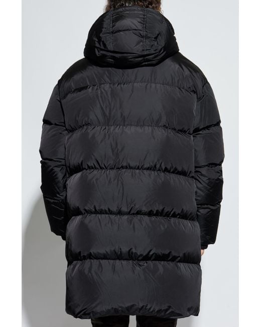 DSquared² Blue Long Down Jacket for men