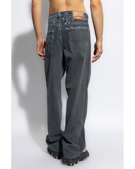 DIESEL Blue '2001 D-macro-s' Jeans, for men