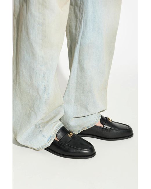 MICHAEL Michael Kors Black "Lex" Loafers