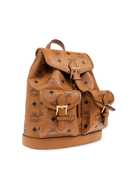 MCM Brown Backpack 'Aren Mini'