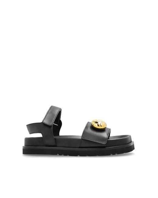 Loewe Black Sandals 'Pebble'