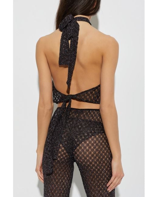 Missoni Black Top With Lurex Thread