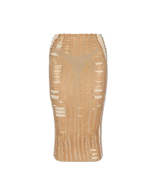 DIESEL White Skirt M-Calina