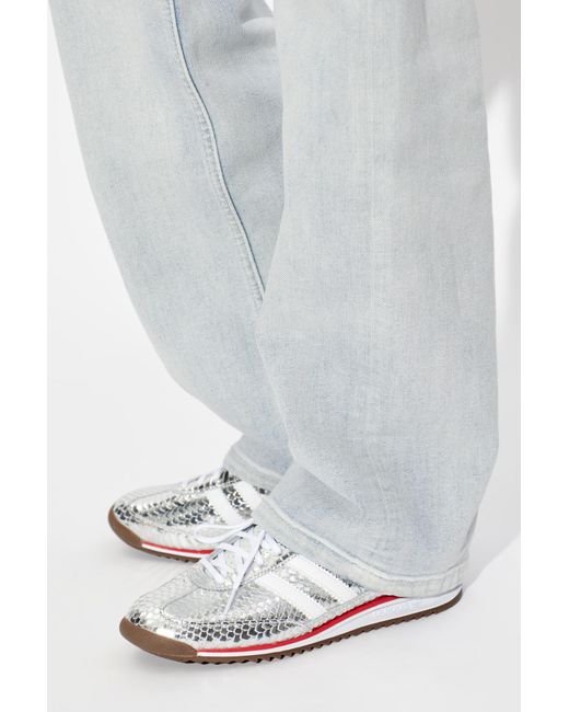 Adidas Originals White 'Sl 72 Og' Sports Shoes