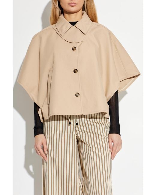 Max Mara Natural Poncho 'Paggio'