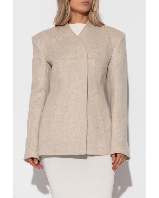 Entire studios Natural Wool Blazer