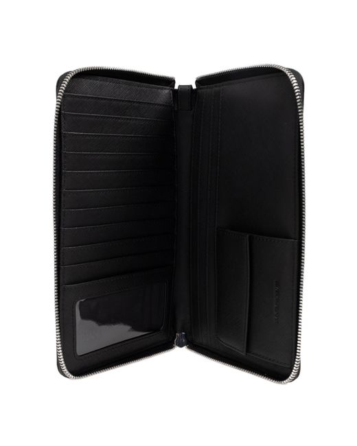 Emporio Armani Black Wallet With Logo for men