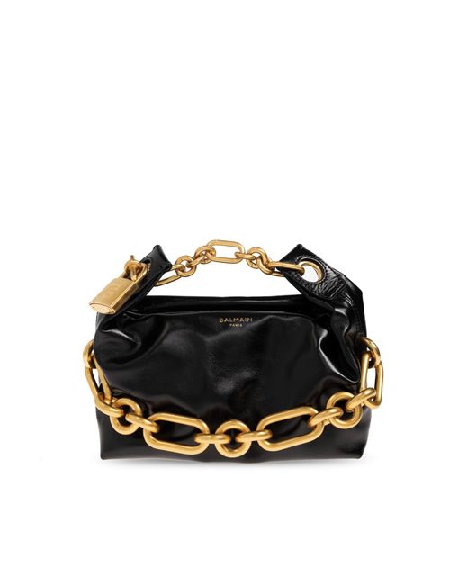 Balmain Black Handbag 'Sync Mini'
