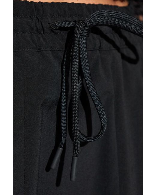 Yohji Yamamoto Black Flared Skirt