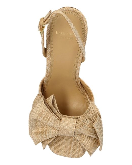 Kate Spade Metallic Heeled Sandals