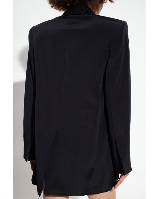 The Mannei Black 'Caen' Blazer With Insert