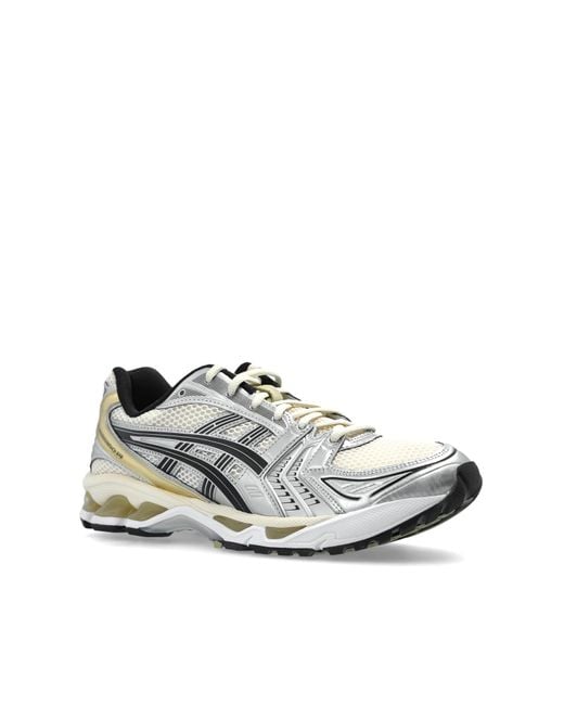 Asics White Sports Shoes 'Gel-Kayano 14' for men