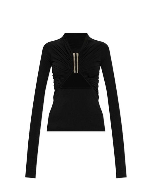 Rick Owens Black Top Prong