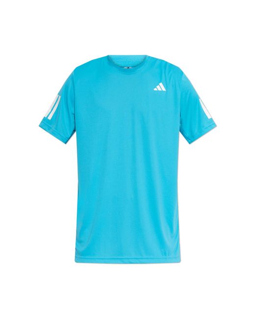 Adidas Originals Blue Training T-Shirt With Logo for men