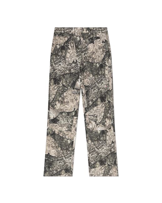 Roa White "Formes Moth" Trousers for men