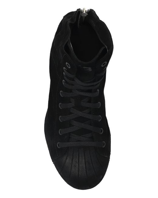 Y-3 Black 'Nizzastar' Sports Shoes
