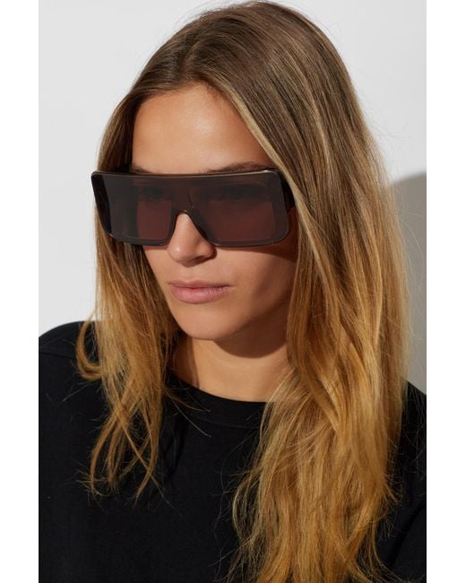Rick Owens Natural Sunglasses