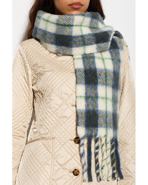 Burberry Natural Wool Scarf