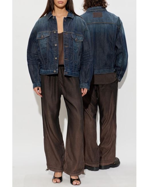 DIESEL Brown D-Roder-S Trousers