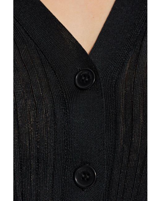 Anine Bing Black Cardigan 'Matheo'