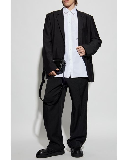Jil Sander White Shirt With Logo for men