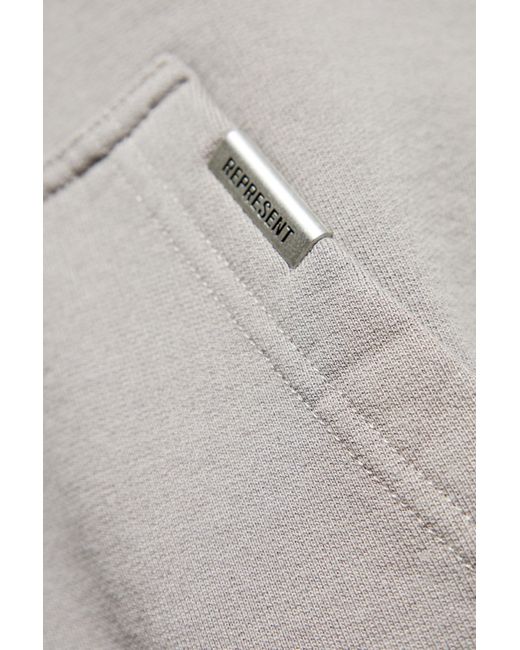 Represent Gray "Club Script" Sweatshirt for men