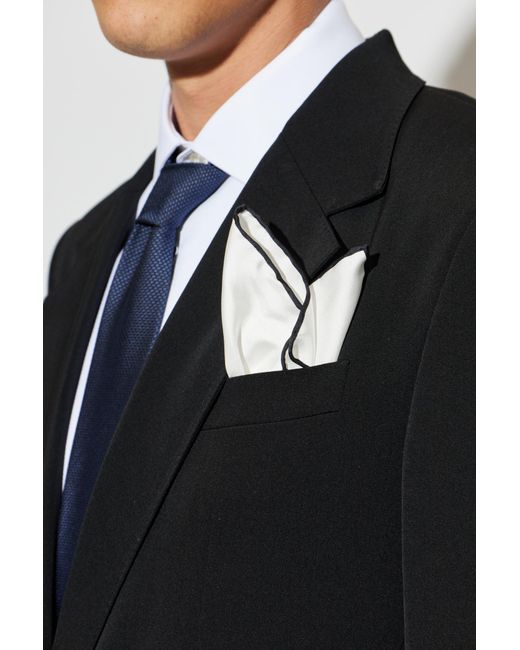 Tom Ford White Silk Pocket Square for men