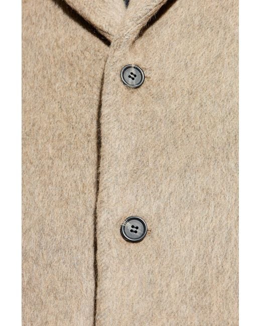 Samsøe & Samsøe Black Coat 'Samatthew' for men